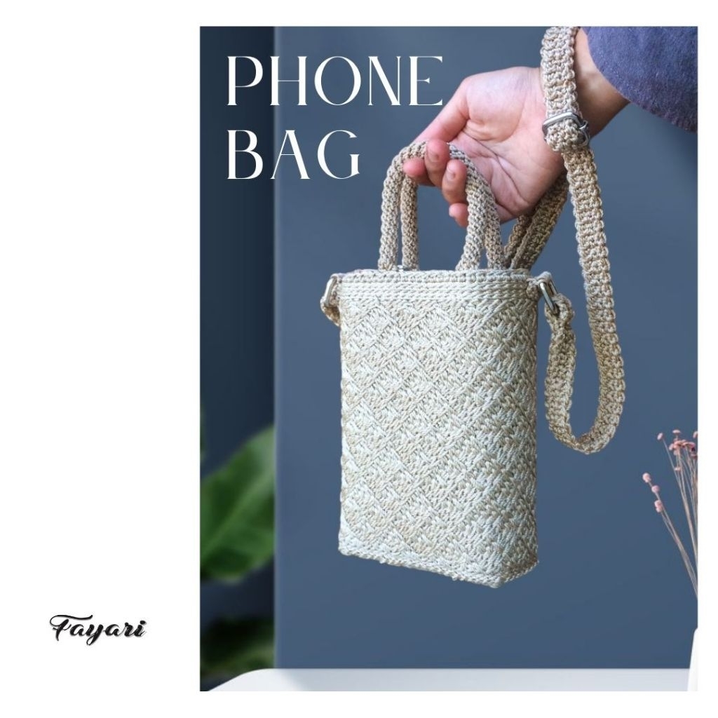 Phone Bag - Tas Rajut