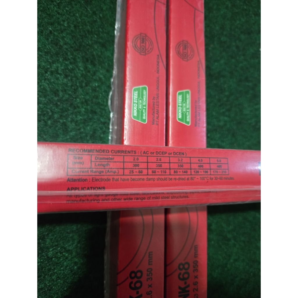 KAWAT LAS NK-68 "ENKA" 2,6X350mm