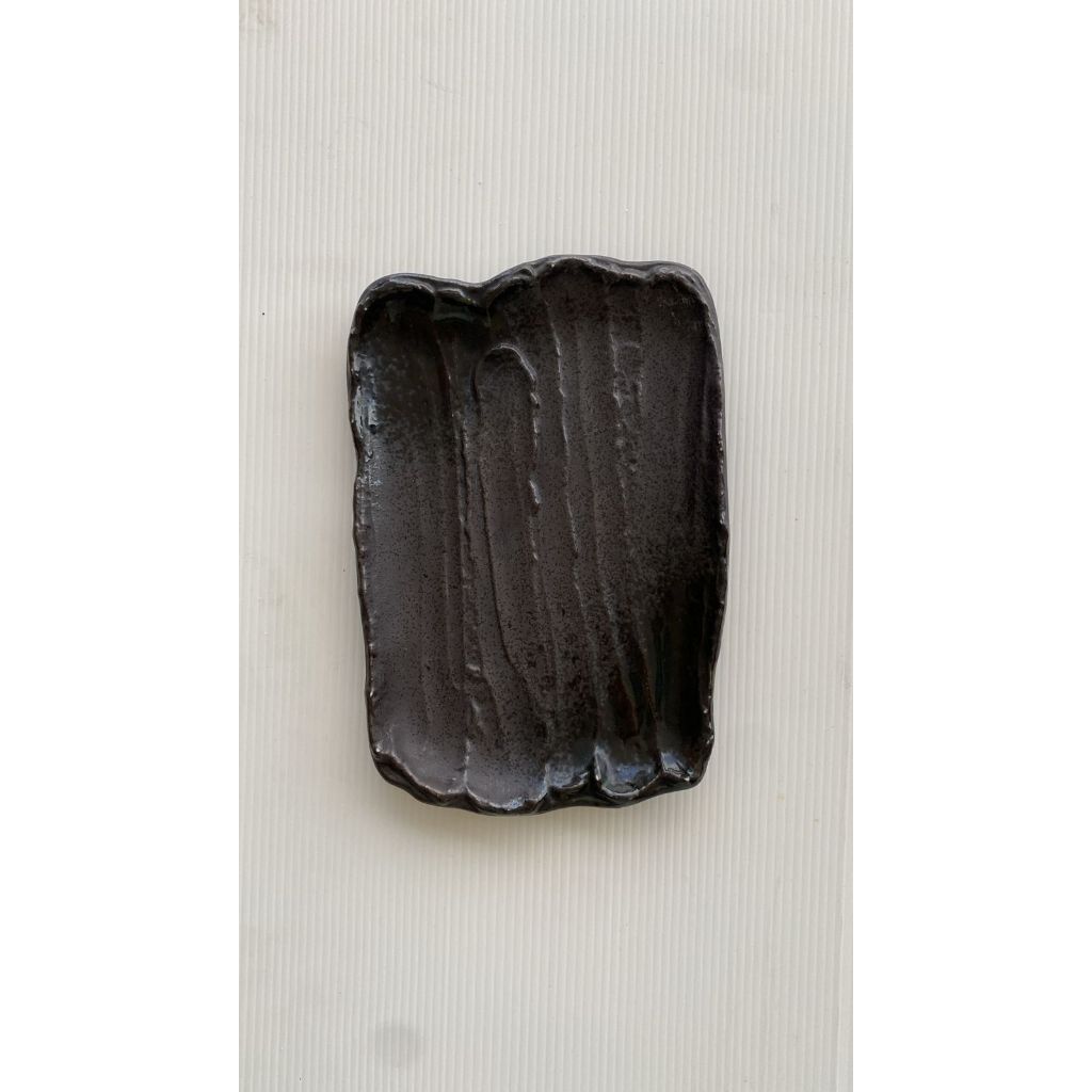 Piring Keramik Kotak Kecil Premium Jepang - Motif 3