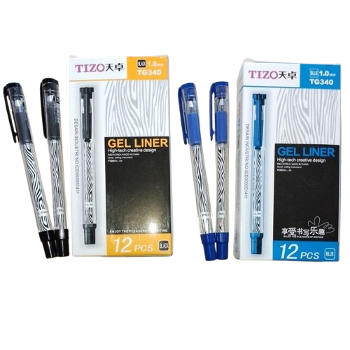 

PULPEN TIZO TG340 1.0mm HITAM / BIRU Bolpen pena Gel ink pen (PCS)
