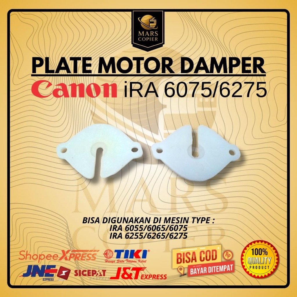 PLATE MOTOR SHUTTER DAMPER CANON IRA 6055 6065 6075 IRA 6255 6265 6275