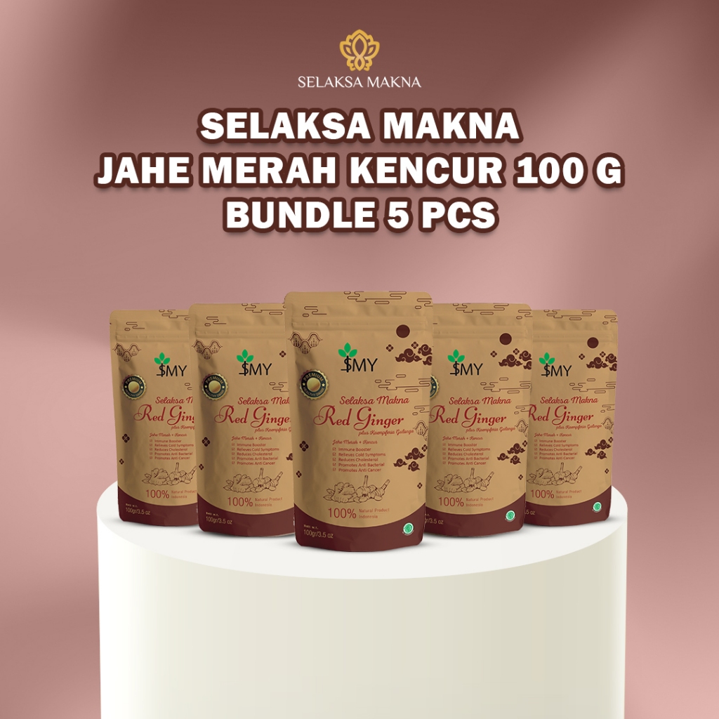 

Selaksa Makna Jahe Merah Kencur Paket Isi 5Pcs
