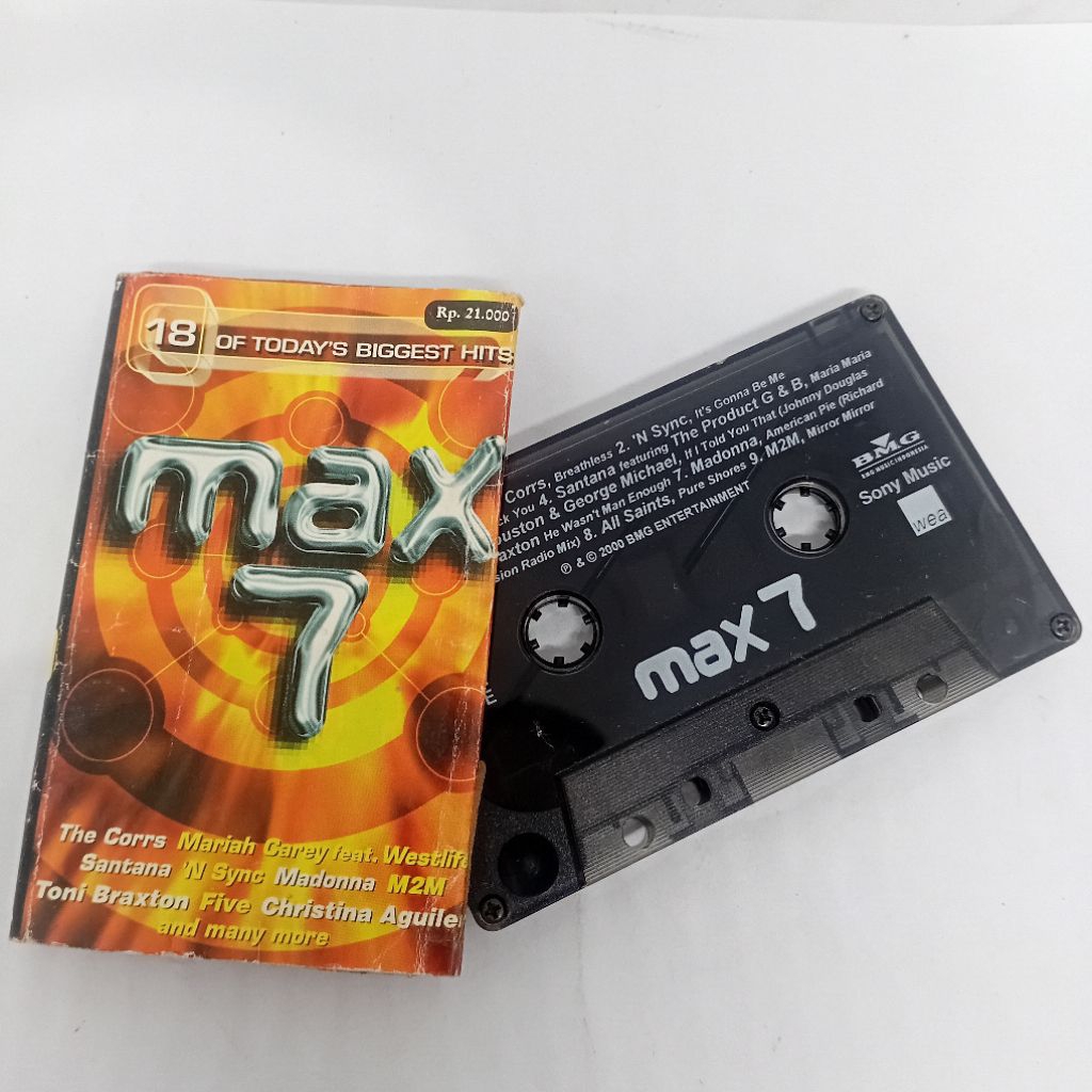 Kaset Pita Max 7 Biggest Hits