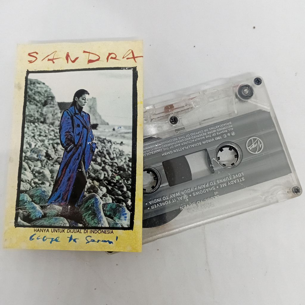 Kaset Pita Sandra..Close To Seven