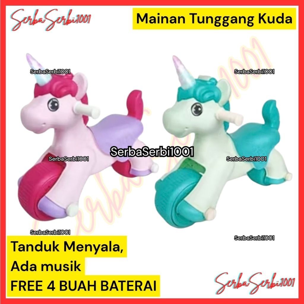KUDA PONY UMA708 / MAINAN KUDA ANAK