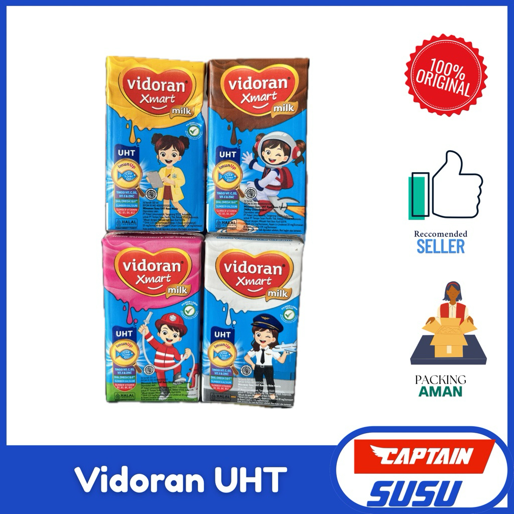 

Vidoran Xmart Milk UHT 110ml
