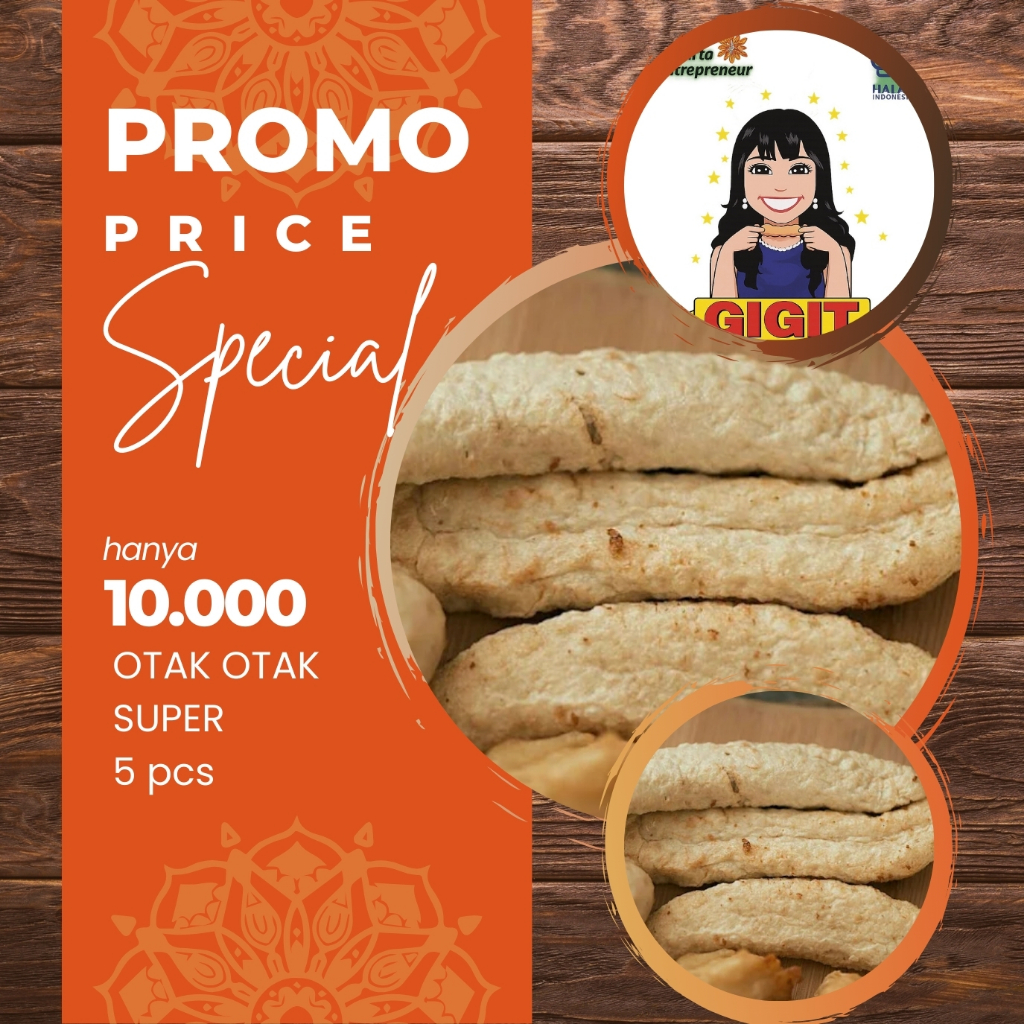 

Promo Special Otak otak Super Gigit Food Hanya 10.000 Rupiah