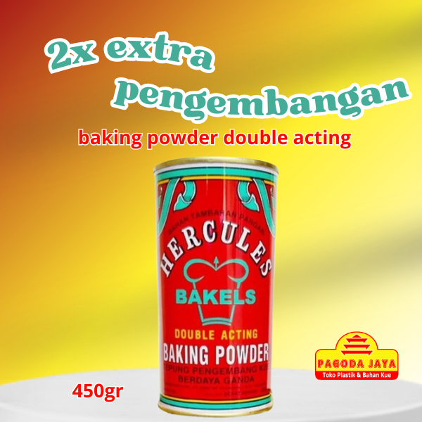 

HERCULES Baking Powder Double Acting 450gr