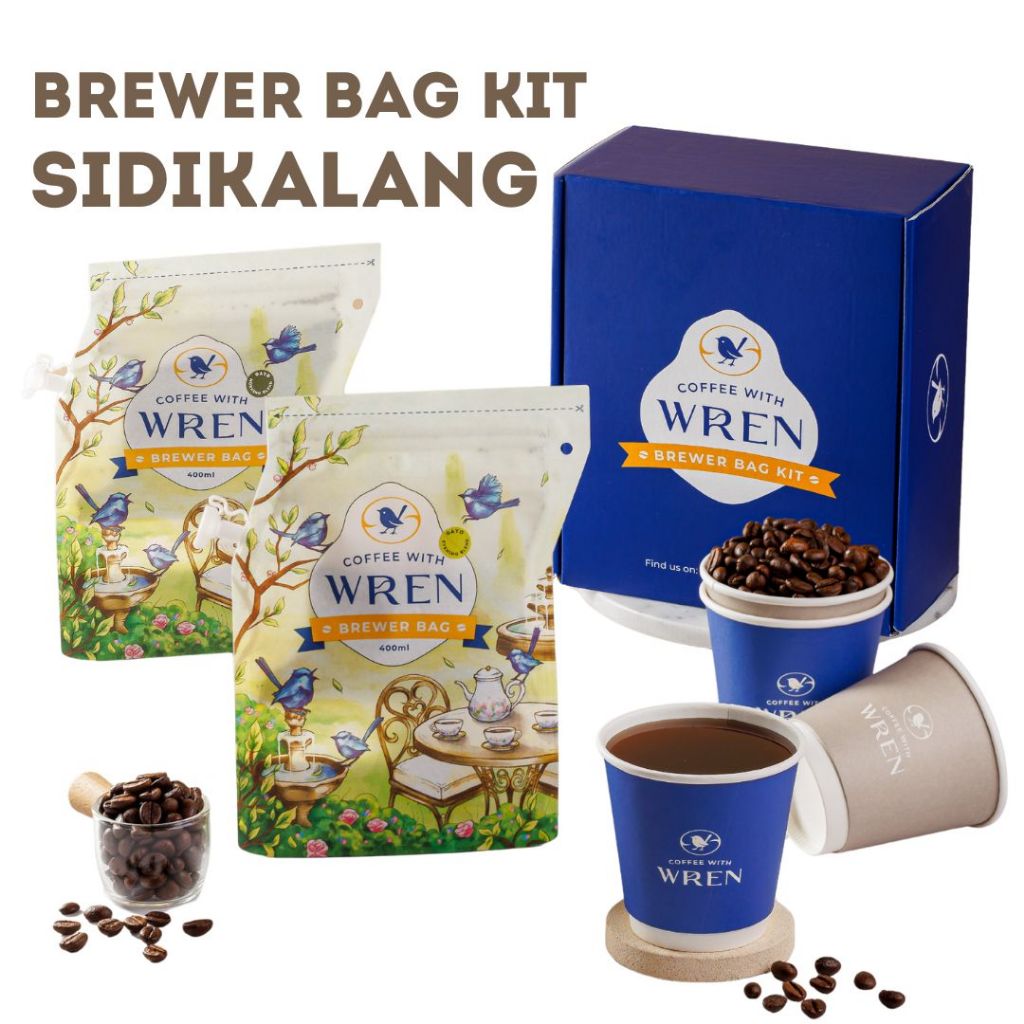 

WREN Coffee - Arabica SIDIKALANG Brewer Bag Kit