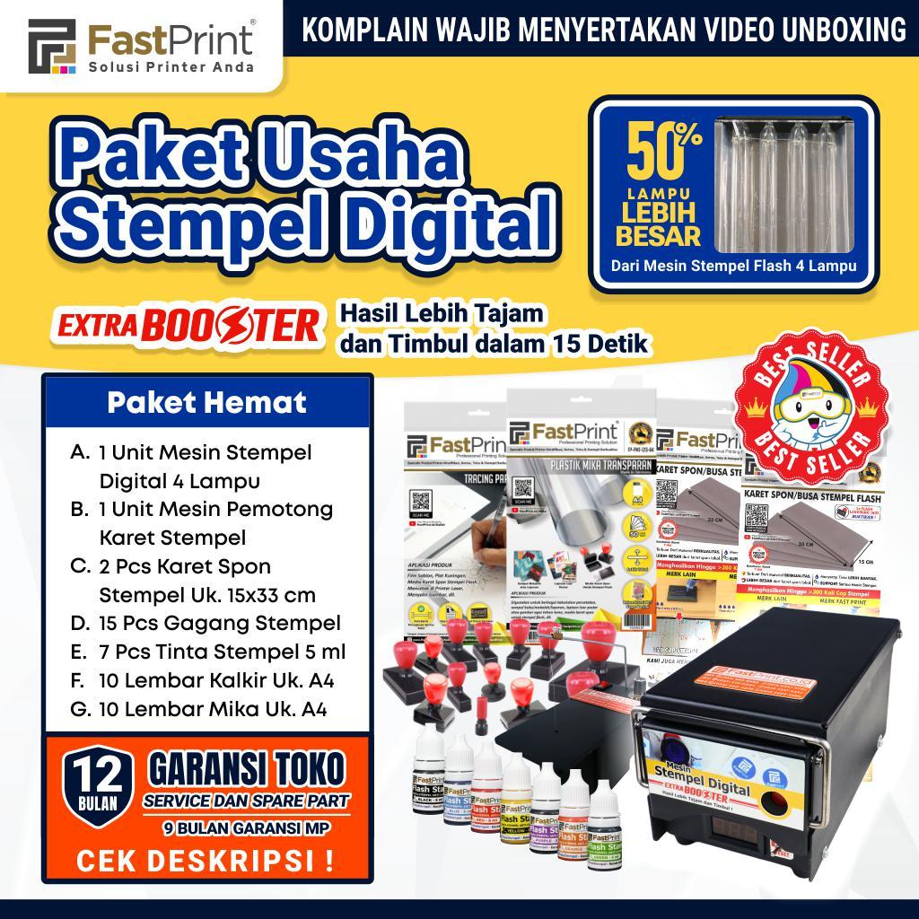 

Paket Hemat Mesin Stempel Digital 4 Lampu Premium Lengkap