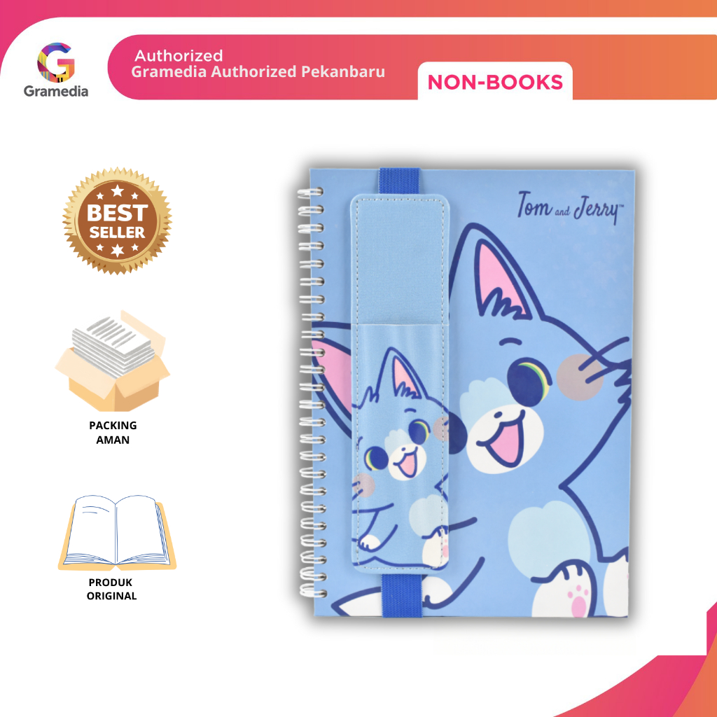 

Gramedia Pekanbaru - ESTUDEE NOTEBOOK A5 TOM GOKKO
