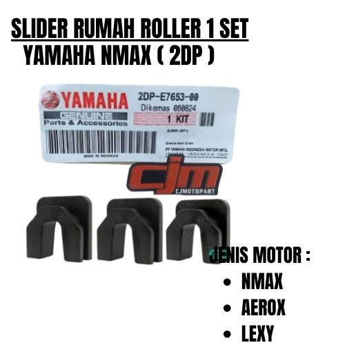 SLIDER RUMAH ROLLER NMAX 2DP BERKUALITAS ORIGINAL
