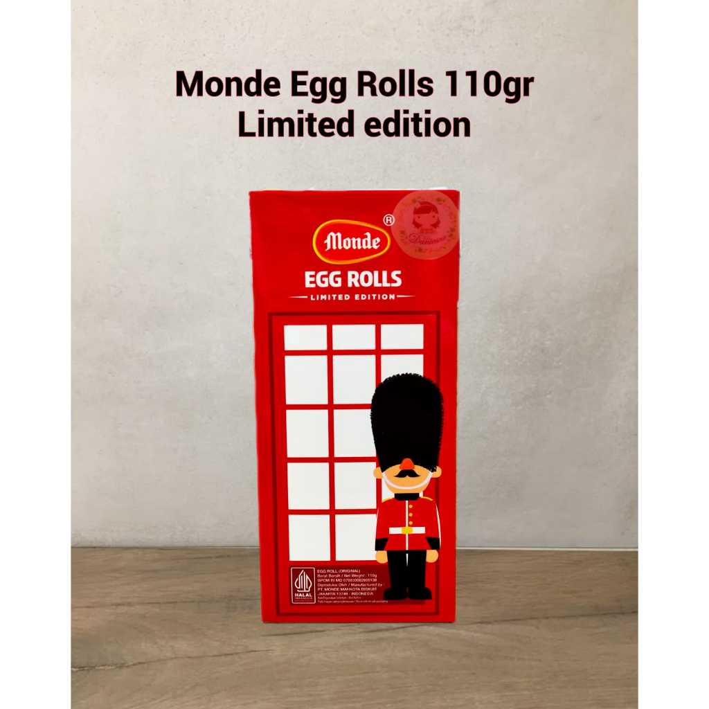 

Monde Egg rolls limited edition 110 gr kotak piknik ( ds bgr )