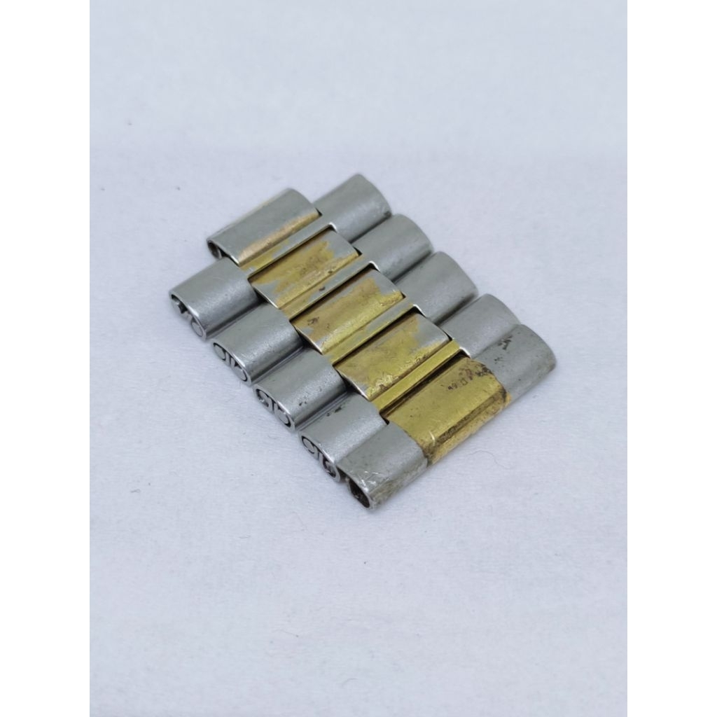 Sambungan rantai jam tangan antik west and watch extra link bracelet stainless original part arloji 