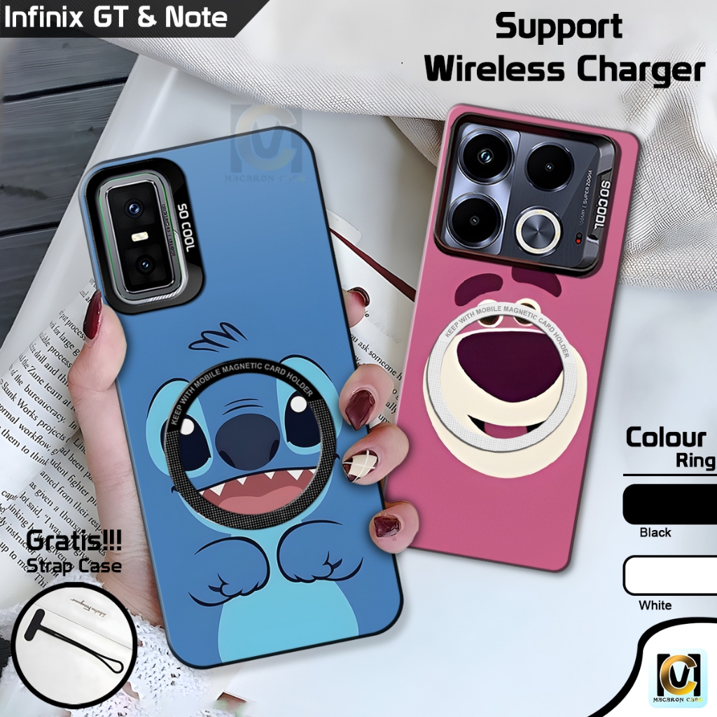 Case So Cool Infinix GT 30 Pro Terbaru 2025 Support Wireless Charger Motif Lucu | SoftCase HP Infini