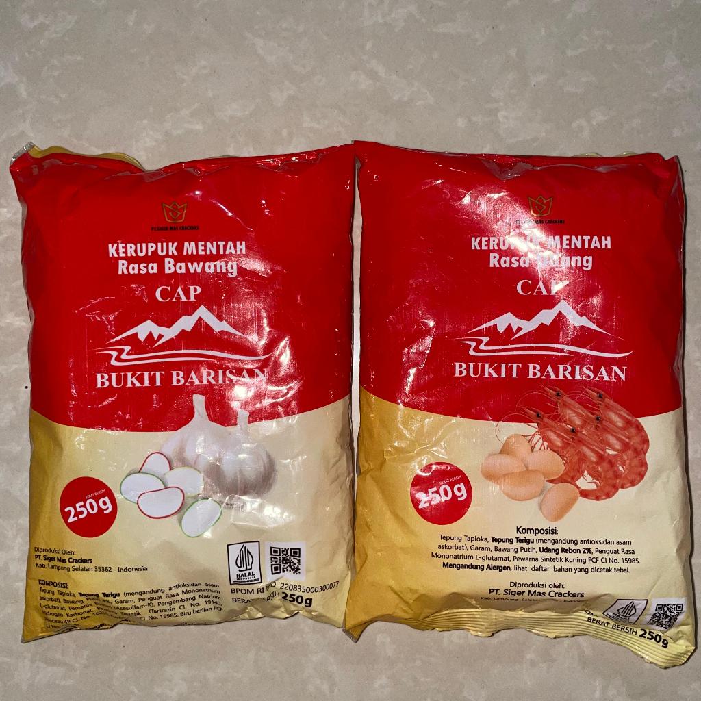 

Kerupuk Mentah Bukit Barisan 250g – Rasa Bawang & Rasa Udang | Gurih, Renyah, Mudah Mengembang