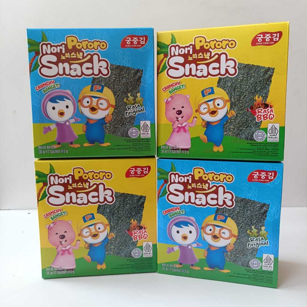 

NEW NORI PORORO SHEET RUMPUT LAUT BOX ISI 12 PCS