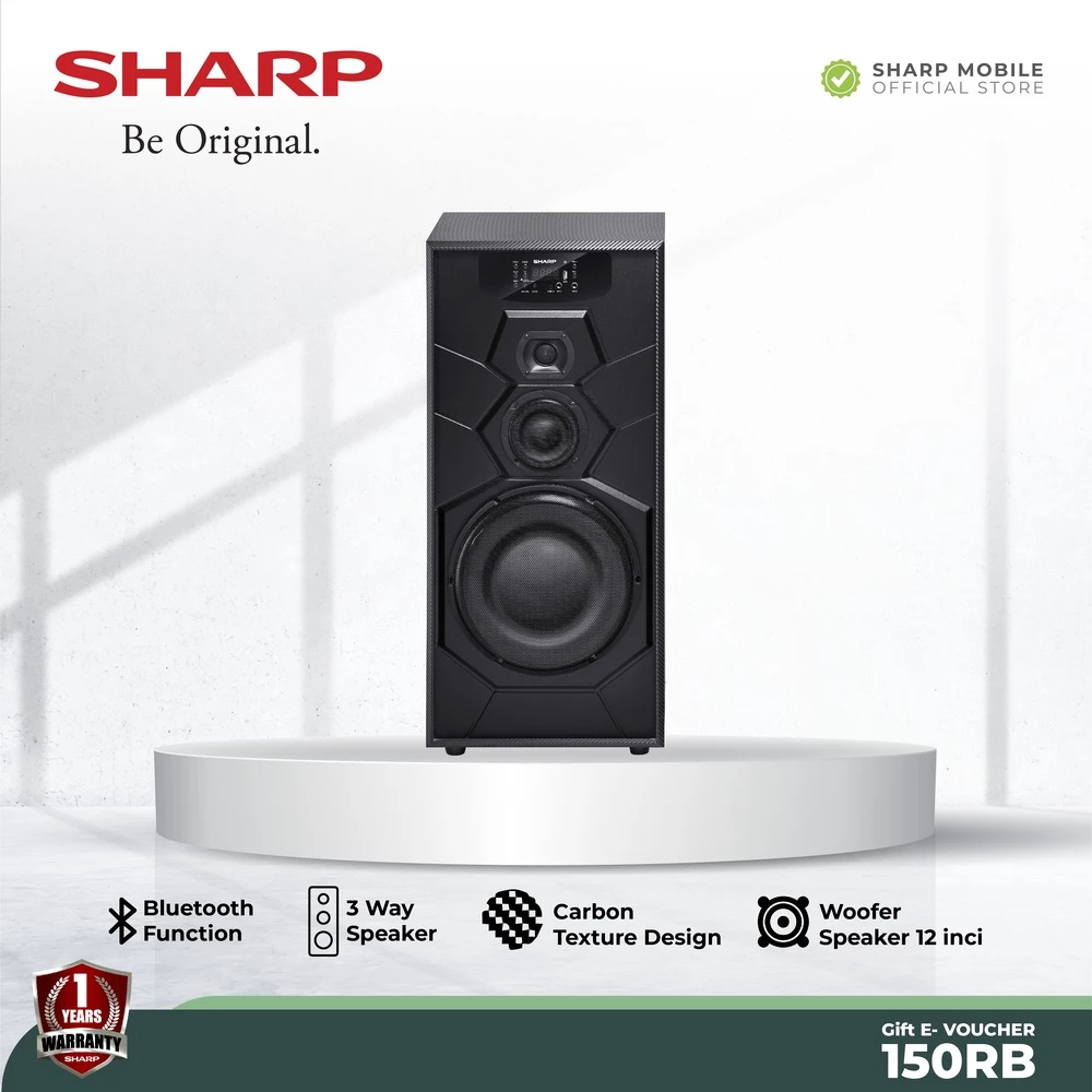 SHARP Active Speaker CBOX-D1280CB BATAM