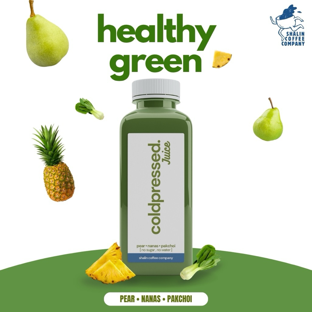 

Cold Pressed Juice Healthy Green
