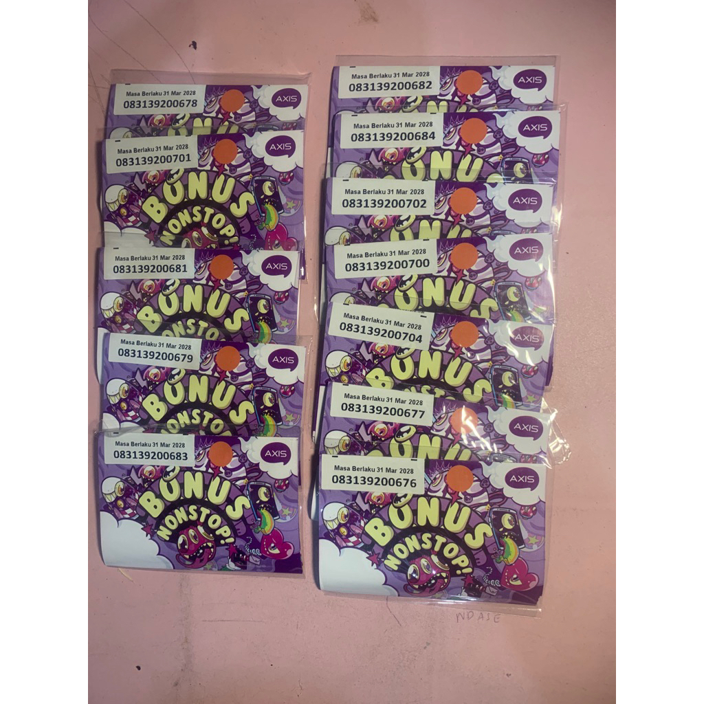 kartu perdana axis 3GB