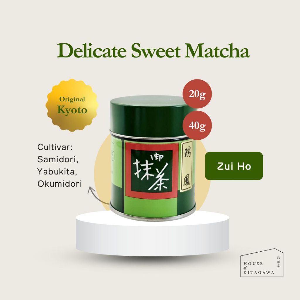 

[READY] Kitagawa Hanbee - Zui Ho | Ceremonial Grade Matcha | House of Kitagawa