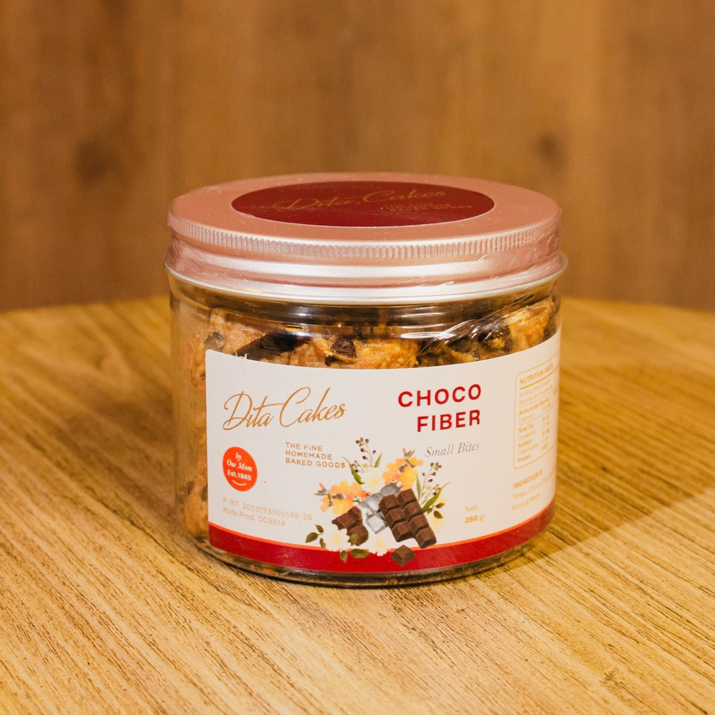 

CHOCO FIBER COOKIES BY DITA CAKES 250 GR
