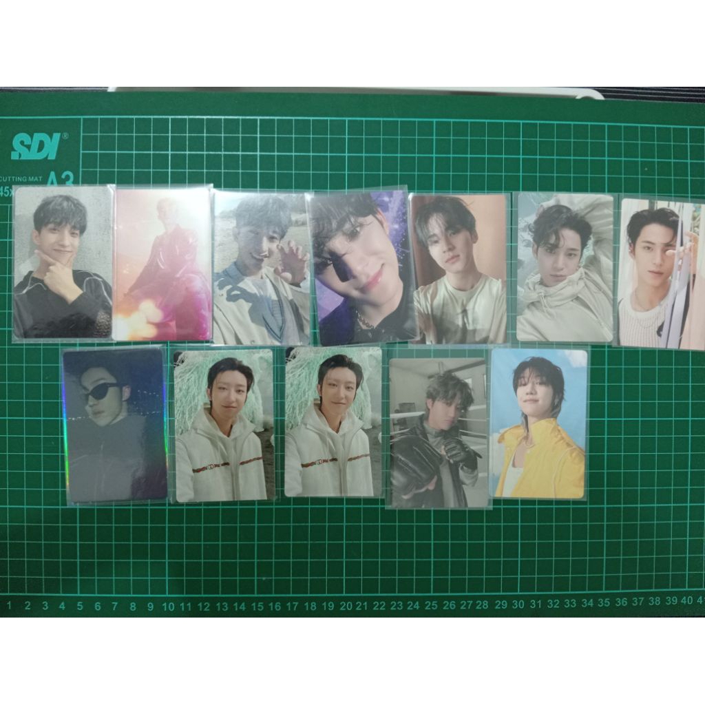 (WAJIB CO DENGAN PACKING) photocard seventeen official DK Mingyu The8/Hao FTS FML Heaven Sector 17 c