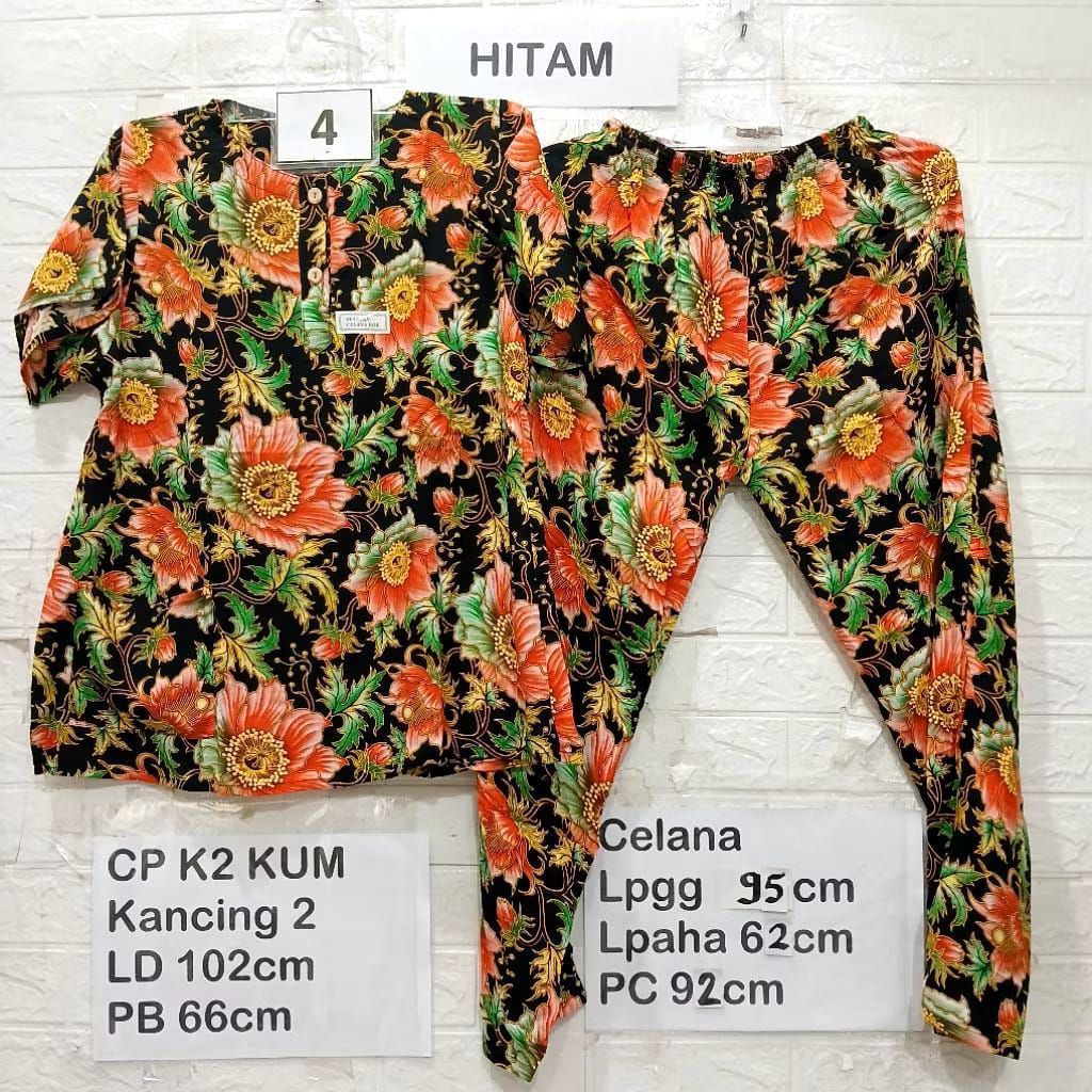 Setelan Kencana Ungu Premium Asli Original Murah Babydoll Jumbo Kekinian Celana Panjang Set Baju Tid