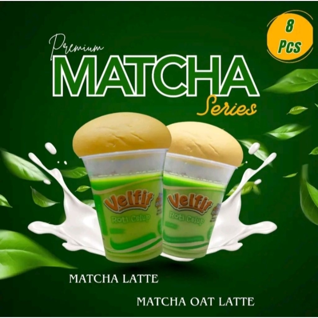 

RASA BARU] 8PCS CUP ROTI CELUP VELFIT DENGAN SEREAL PREMIUM MATCHA SERIES