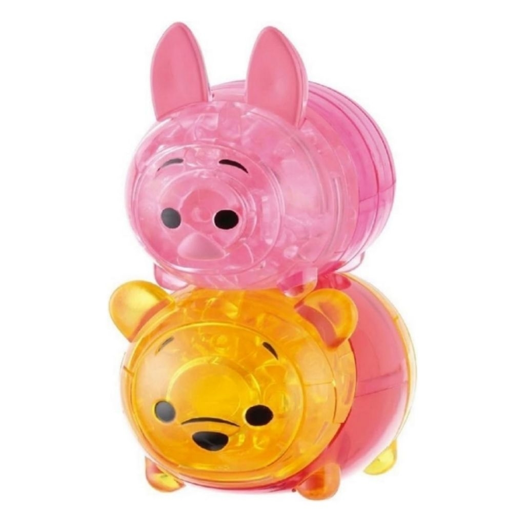 Hanayama Tsum Tsum Pooh & Piglet 3D Crystal Puzzle 41 Pcs