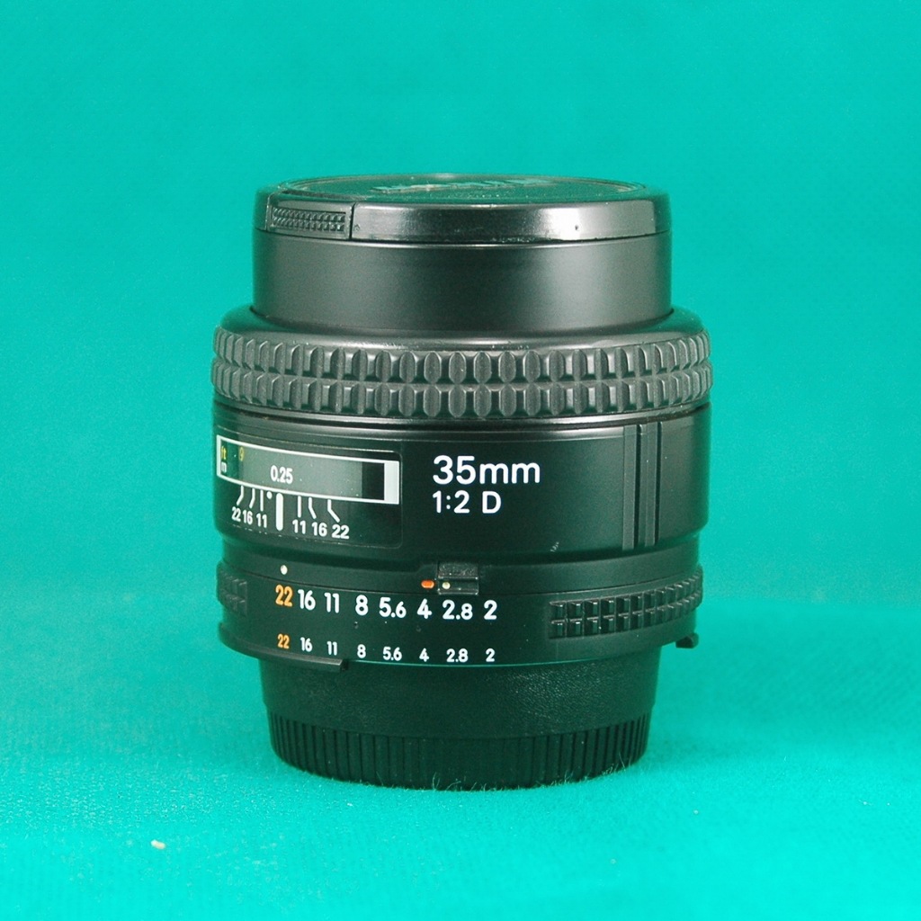 Lensa Fix Nikon AF 35 mm F 2 D / AF-D / AFD 35mm F2 Normal Lancar