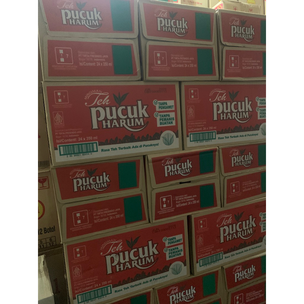 

Teh Pucuk Harum Juni 2026 1 Dus isi 24 Pcs x350 ml