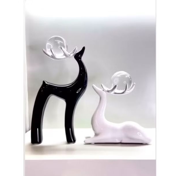 pajangan Rusa kristal / pajangan dekorasi rumah rusa kristal/ dekorasi pajangan rumah bagus/pajangan