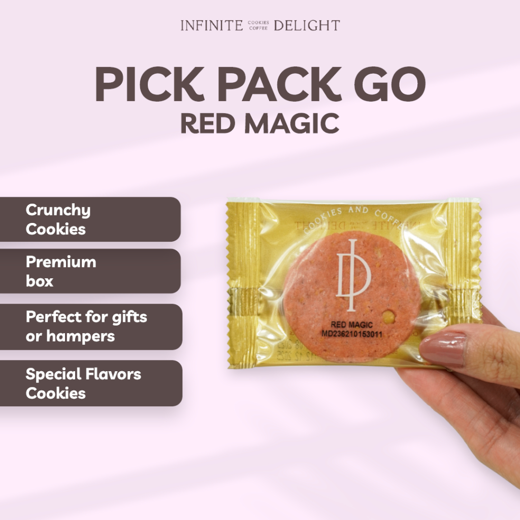 

Infinite Delight Cookies - Pick Pack Go Special Edition - HUT RI - Gift/Hampers Box - Kue Kering