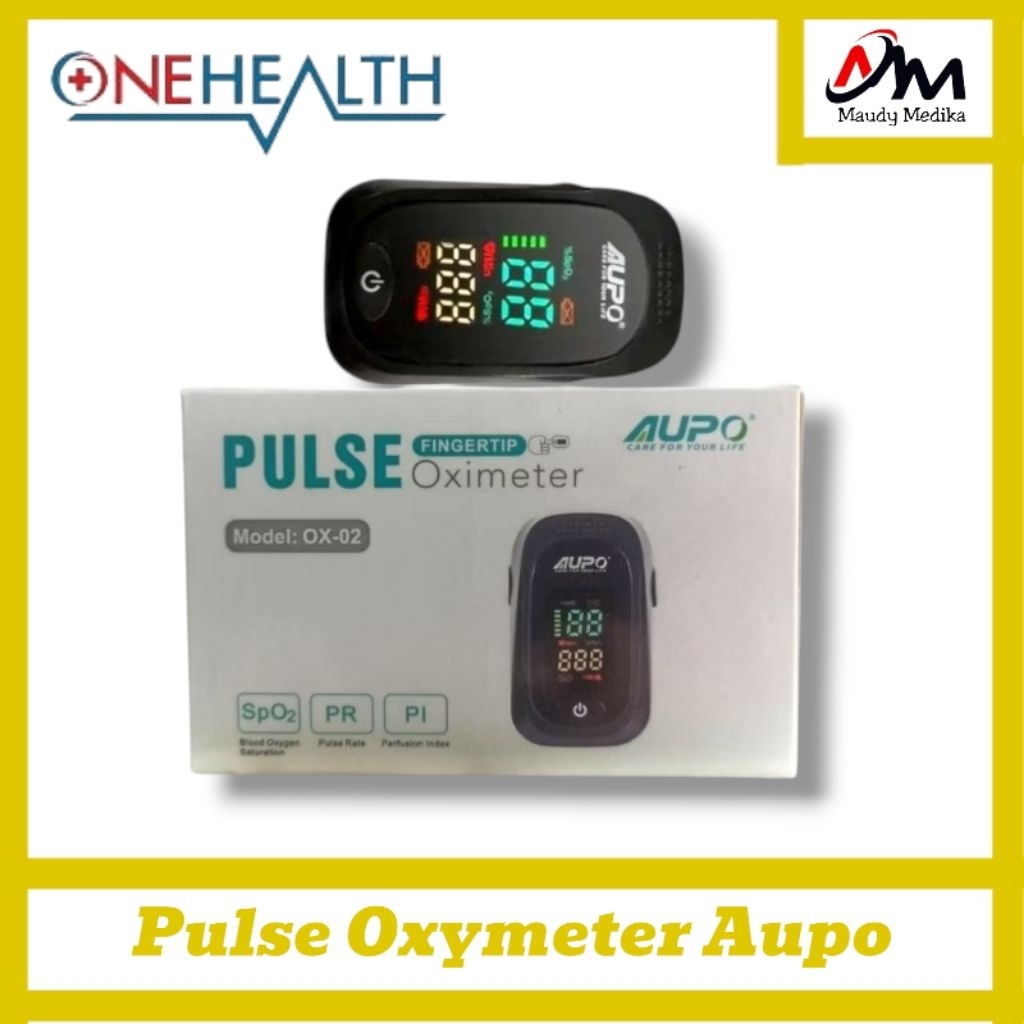 Pulse Oxymeter AUPO  Saturasi Oksigen  Pulse Oxymeter  Aupo Oxymeter