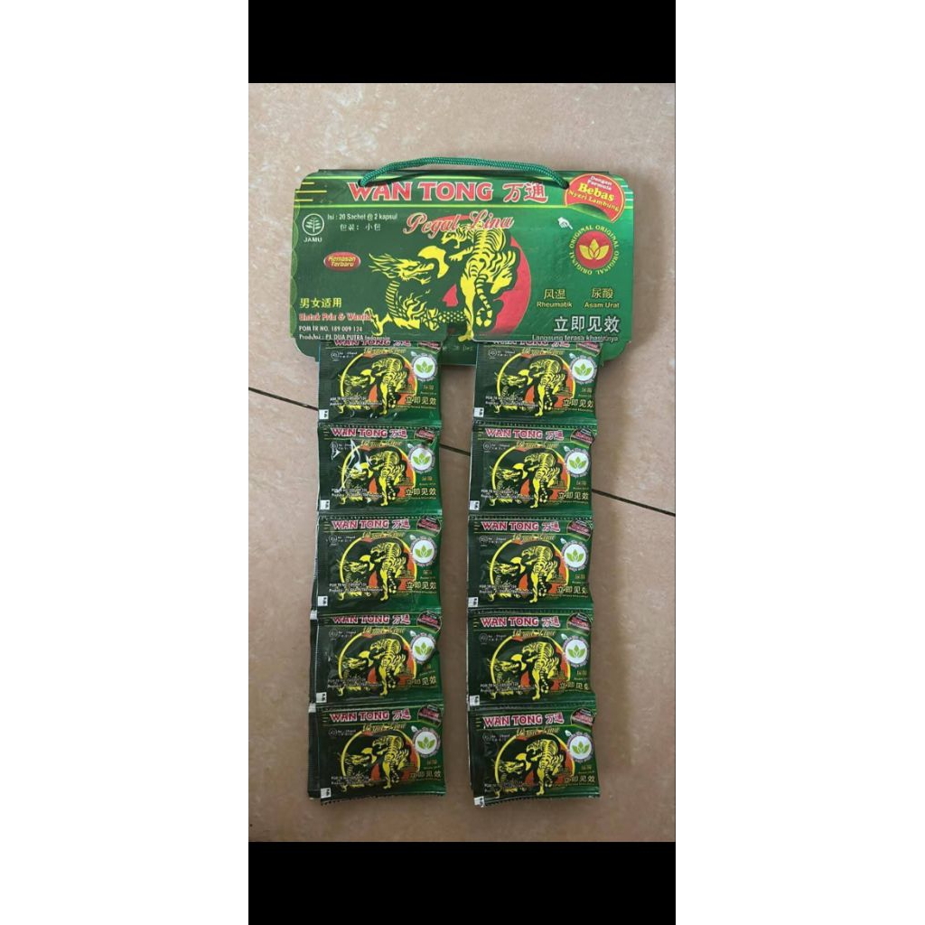 RENCENG WANTONG KAPSUL
