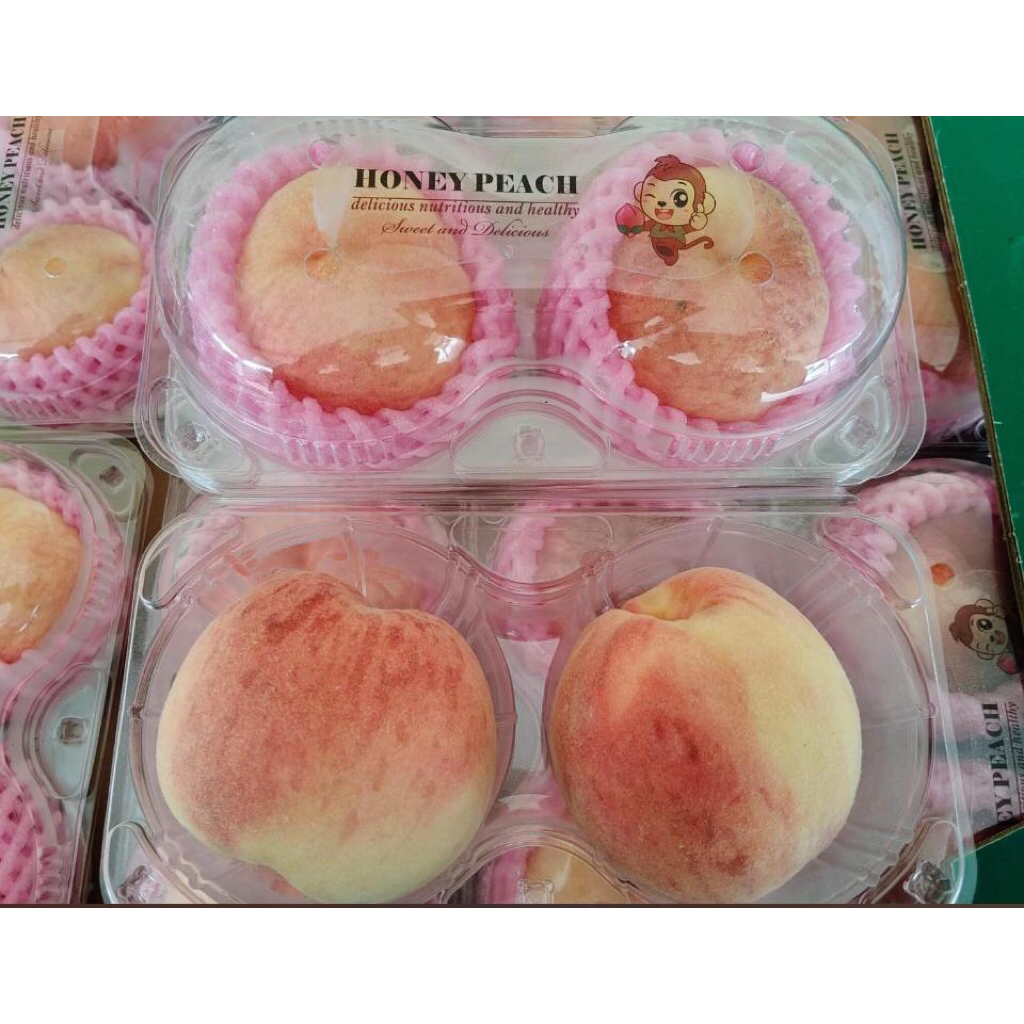 

Red Fragrance Peach China Jumbo 2pcs /pack