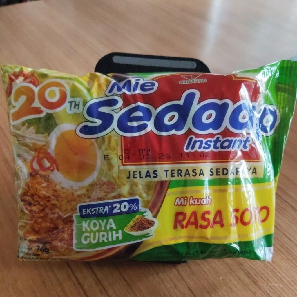 

Mie sedaap soto 76gr