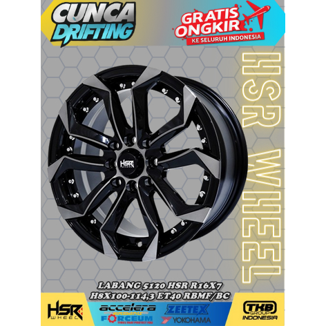 VELG RACING MURAH UNTUK AGYA SIGRA CALYA BRIO AVANZA XENIA HSR LABANG R16 VELG MOBIL MOBILIO RING 16