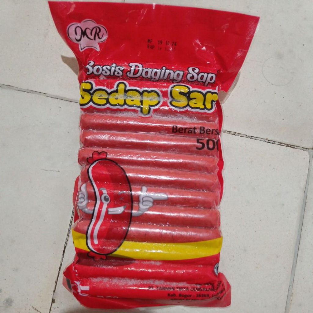 

SEDAP SARI sosis sapi 500g isi 25 psc