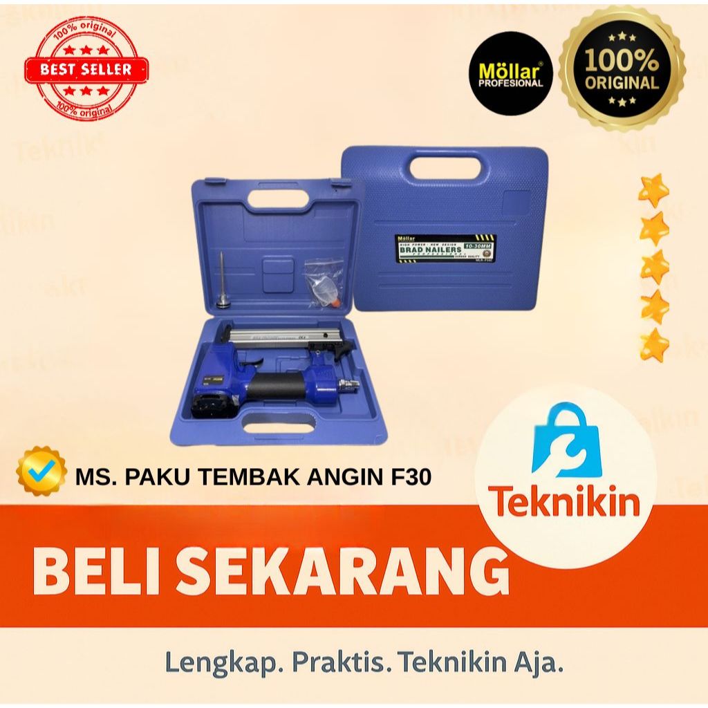mesin paku tembak f30 mollar / mesin paku tembak angin f30 mollar / mesin paku tembak angin mollar /