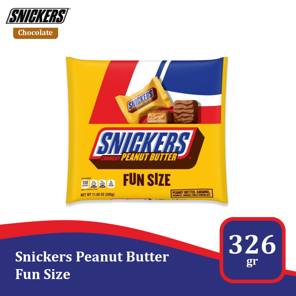 

Snickers Peanut Butter Squared 11.5 oz - Makanan Impor USA