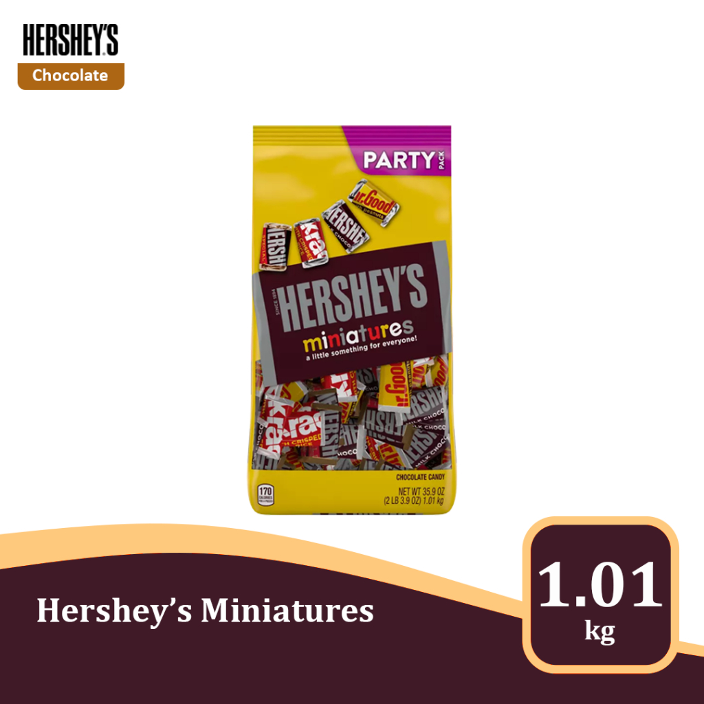 

Hershey Miniatures 35.9 oz - Chocolate Makanan Impor USA