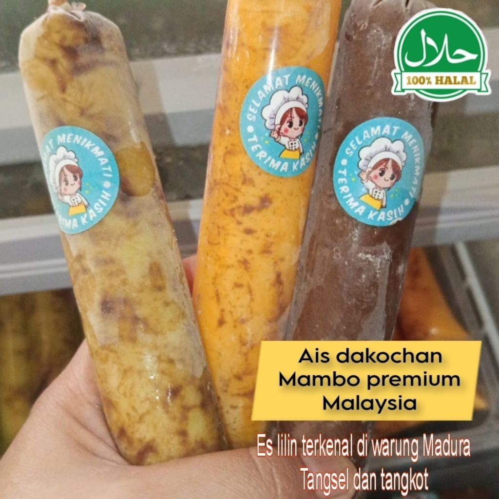 

Ais Mambo Malaysia premium es lembut terlaris diwarung Madura