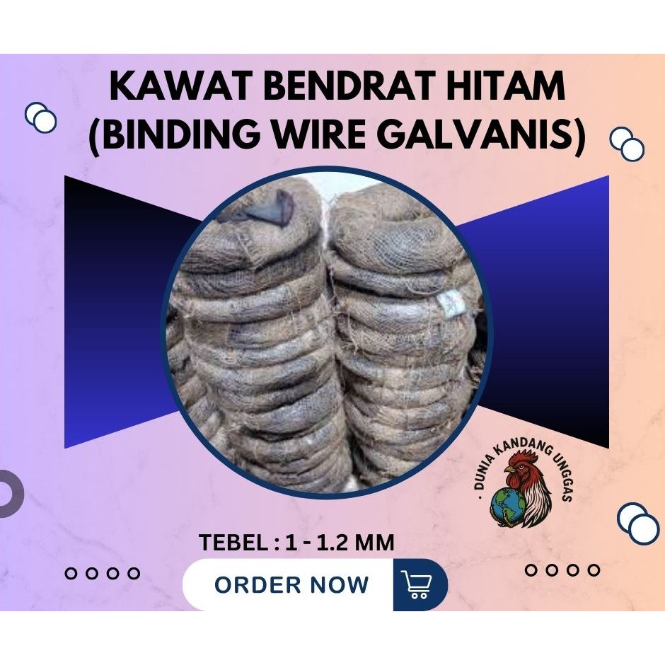 Kawat Bendrat / Binding Wire Galvanis – 20 Kg - 25 kg  / 1 Roll