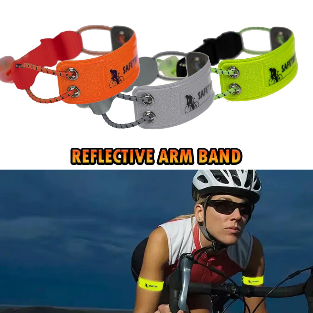 Gelang running led Safety Belt Armband Wristband Ikat Lampu Tangan Lengan Light Gelang Lari Jogging