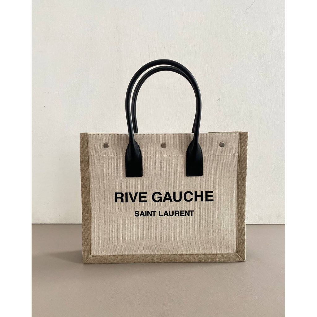 Saint Laurent Small River Gauche Tote Bag
