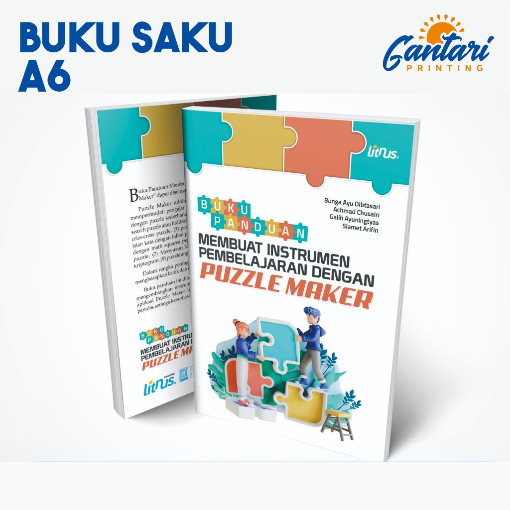 

Cetak Booklet a6 / Print buku ukuran A6 , Buku Saku , Katalog, Buku Panduan - CUSTOM