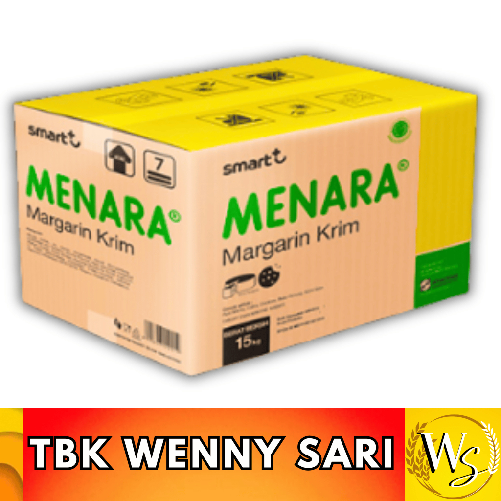

MENARA KUNING MARGARINE 15 KG ( 1 DUS )