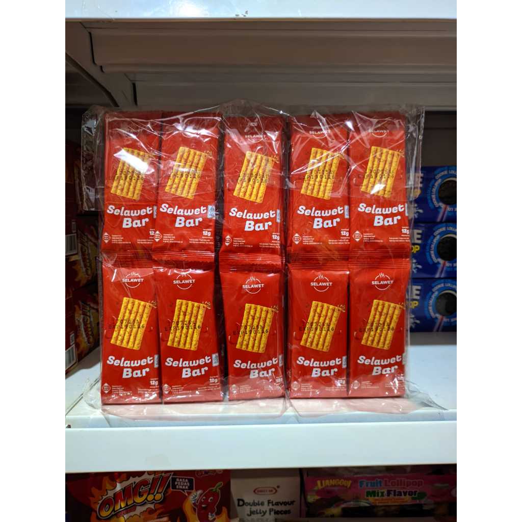 

SELAWET BAR LATIO ISI 12GRX 50 PCS